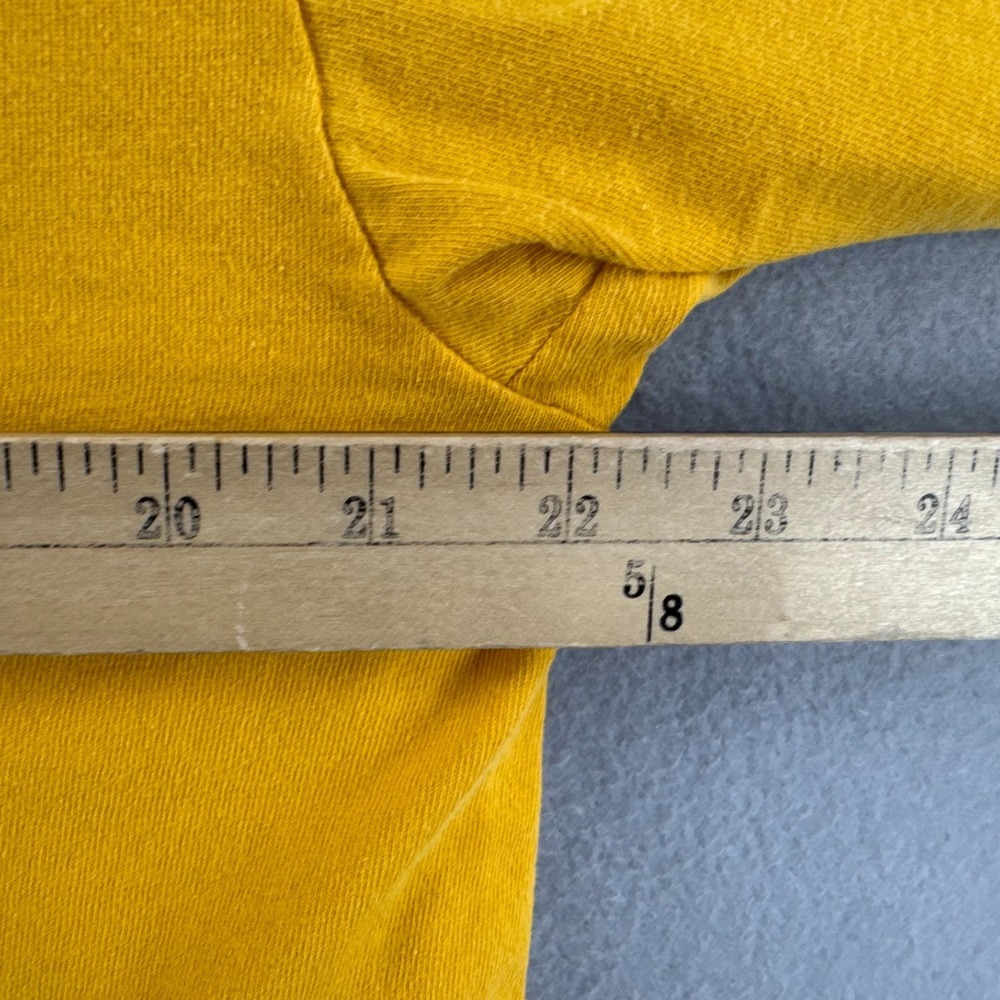 Vintage Vanderbilt University Shirt Mens Large Yellow Single Stitch 90s USA - Picture 13 of 16